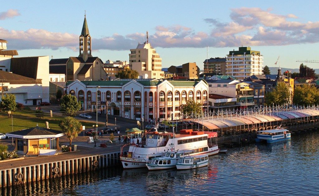 Vista del río Valdivia